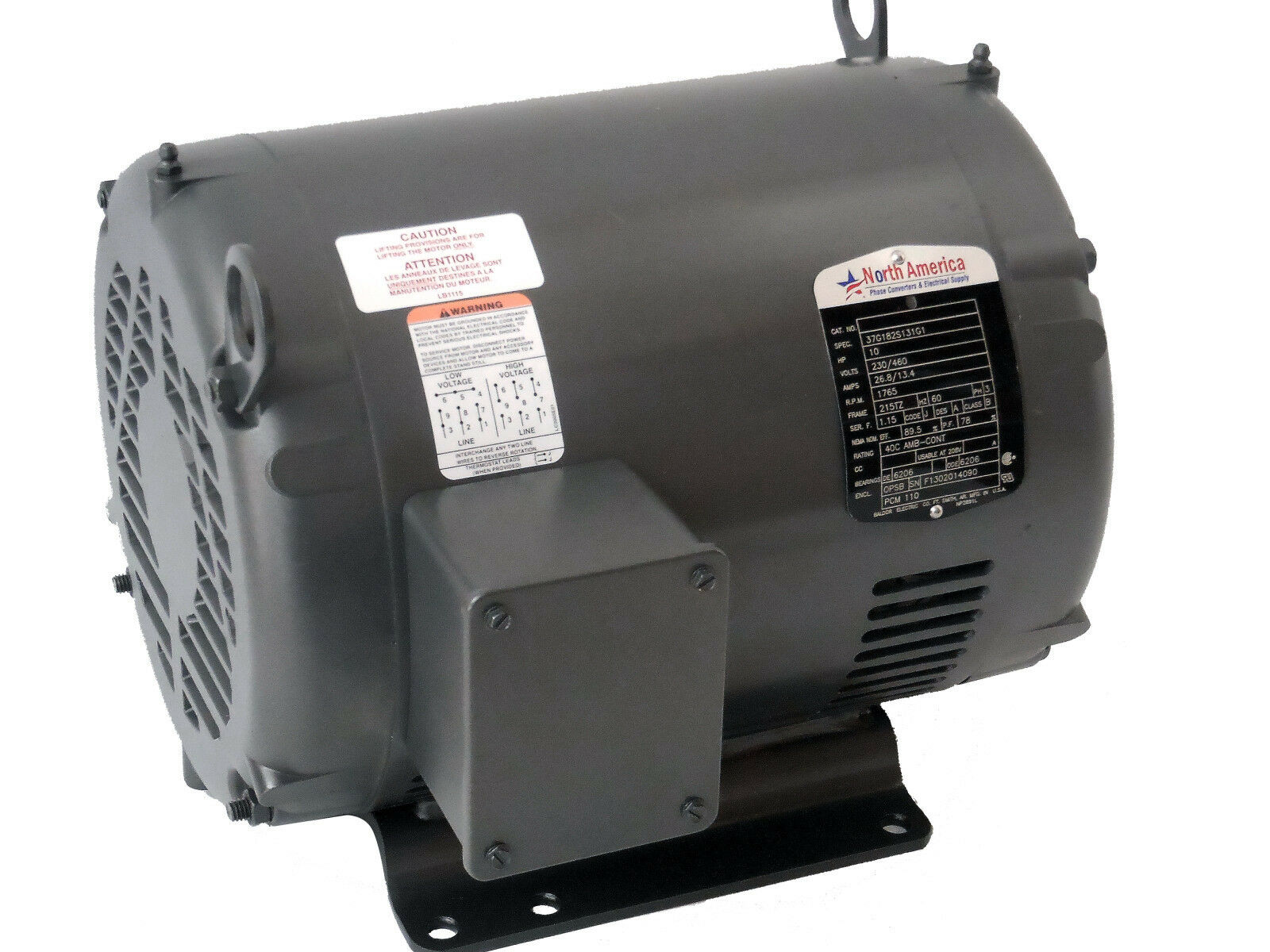 PL-10 Pro-Line 10HP Rotary Phase Converter - Built-In Starter, Made In USA