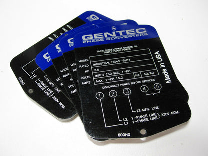 Heavy Duty Rotary Phase Converter AD75F 75 HP Floor Unit Digital Controls CNC