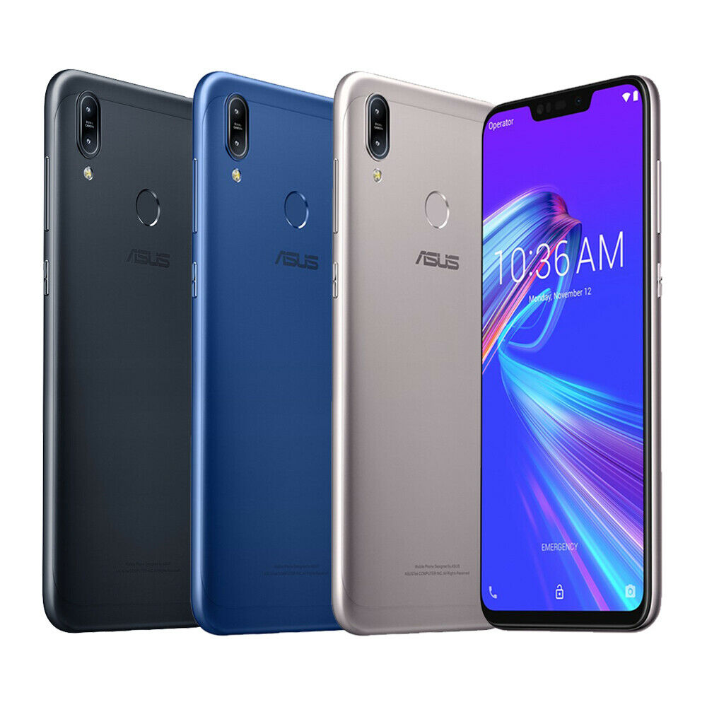 ASUS ZenFone Max M2 (ZB633KL) 4GB / 64GB 6.3" Factory Unlocked Dual SIM By USPS