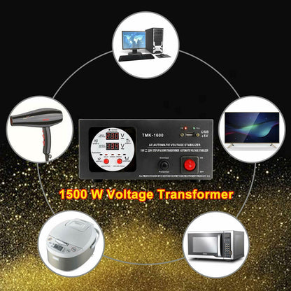 Hot!Auto Voltage Transformer Converter 1500 W Step Up/Down 110V/120V - 220V/240V