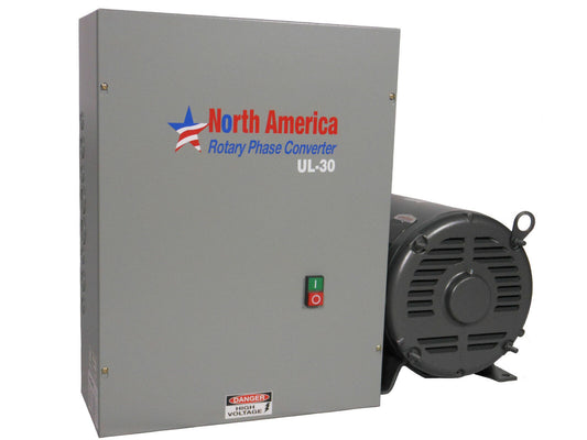 UL-30 Pro-Line 30HP UL Listed Rotary Phase Converter - NEW - Made in USA