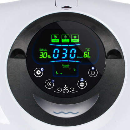 1-6L/min Adjustable Oxy-Bar-Generator O2-Concentraor Machine Humidifiers 110V
