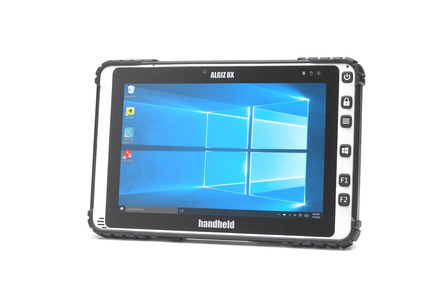 HandHeld Algiz 8X Duradera tablet resistente a la intemperie, pantalla legible con luz solar GPS de 8 " WINDOWS 10 ENTERPRISE IP65