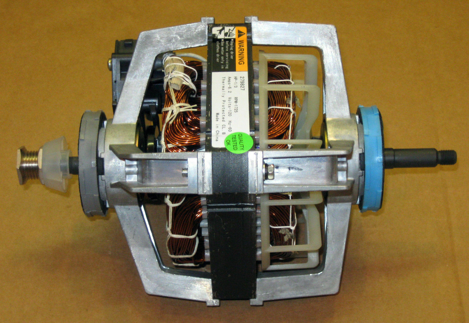 WP279827 Dryer Motor for Whirlpool Roper Kenmore 3395652 PS334304 AP3094245