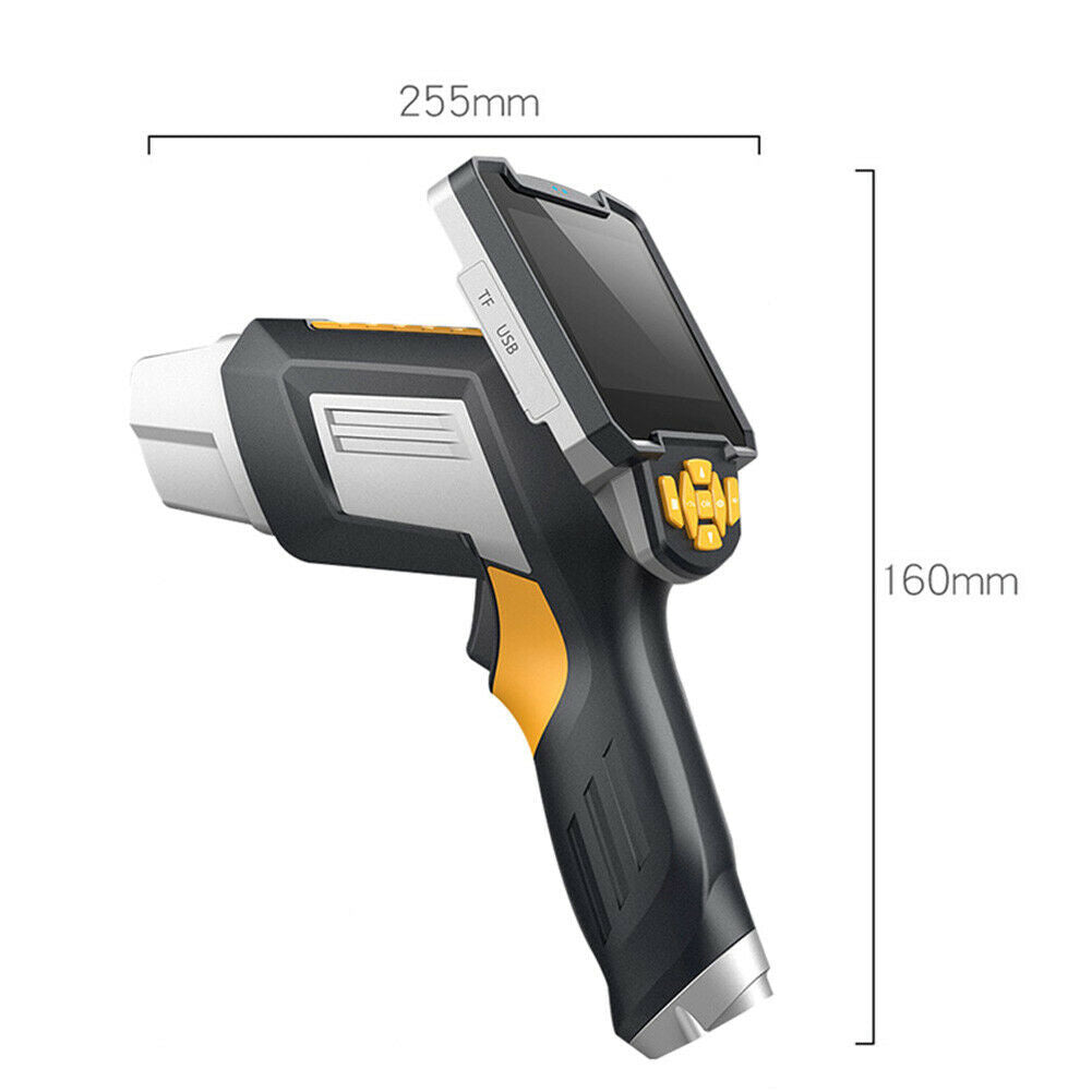 6LED 1080P HD Rechargeable Digital Inspection Endoscope Camera 4.3" LCD Display