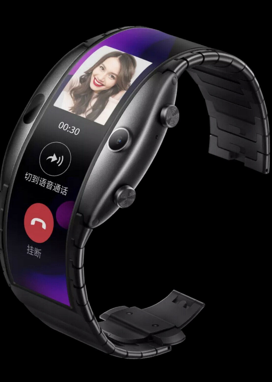 Smartphone Nubia Watch Phone Flexible Oled Display Nubia Alpha