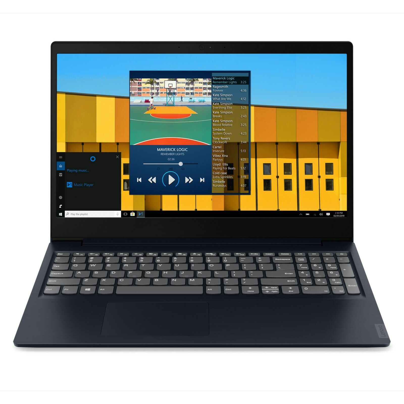 Lenovo IdeaPad 15.6" Intel Celeron 1.8GHz 128GB SSD 4GB RAM Windows 10 Blue