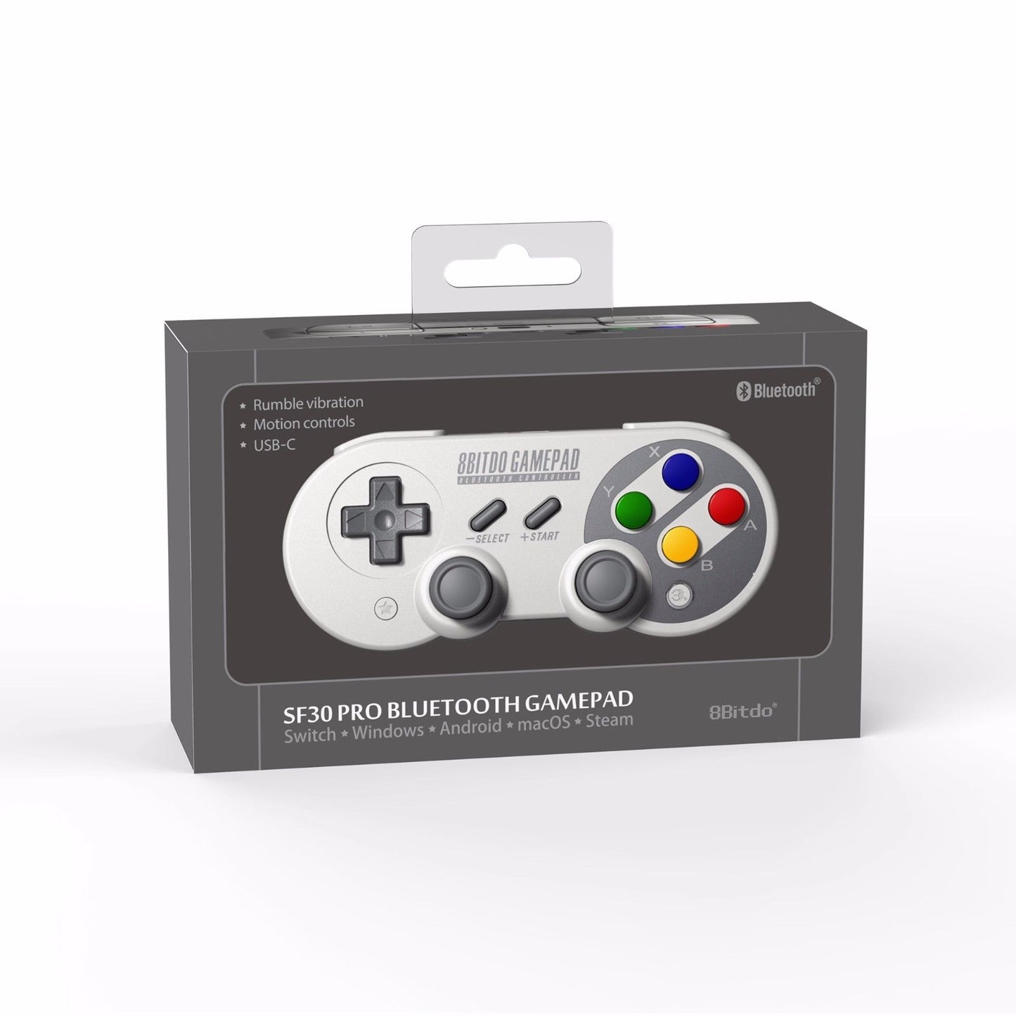 NEW!8Bitdo SF30 Pro Gamepad Controller for Nintendo Switch Windows macOS Android
