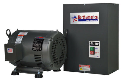 Convertidor de fase rotatorio PL-10 Pro-Line 10HP - Arrancador incorporado, fabricado en EE. UU.