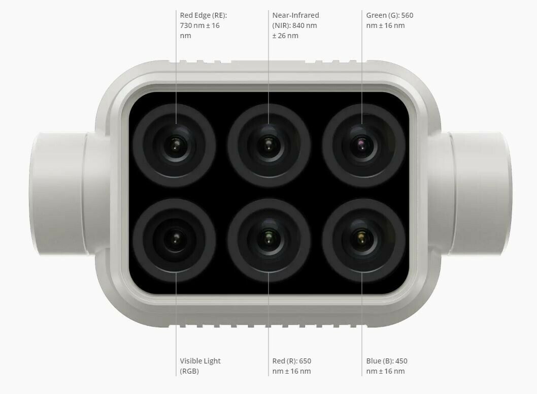 P4 Multispectral Drone for Agriculture and Farming by DJI | Authorized Dealer
