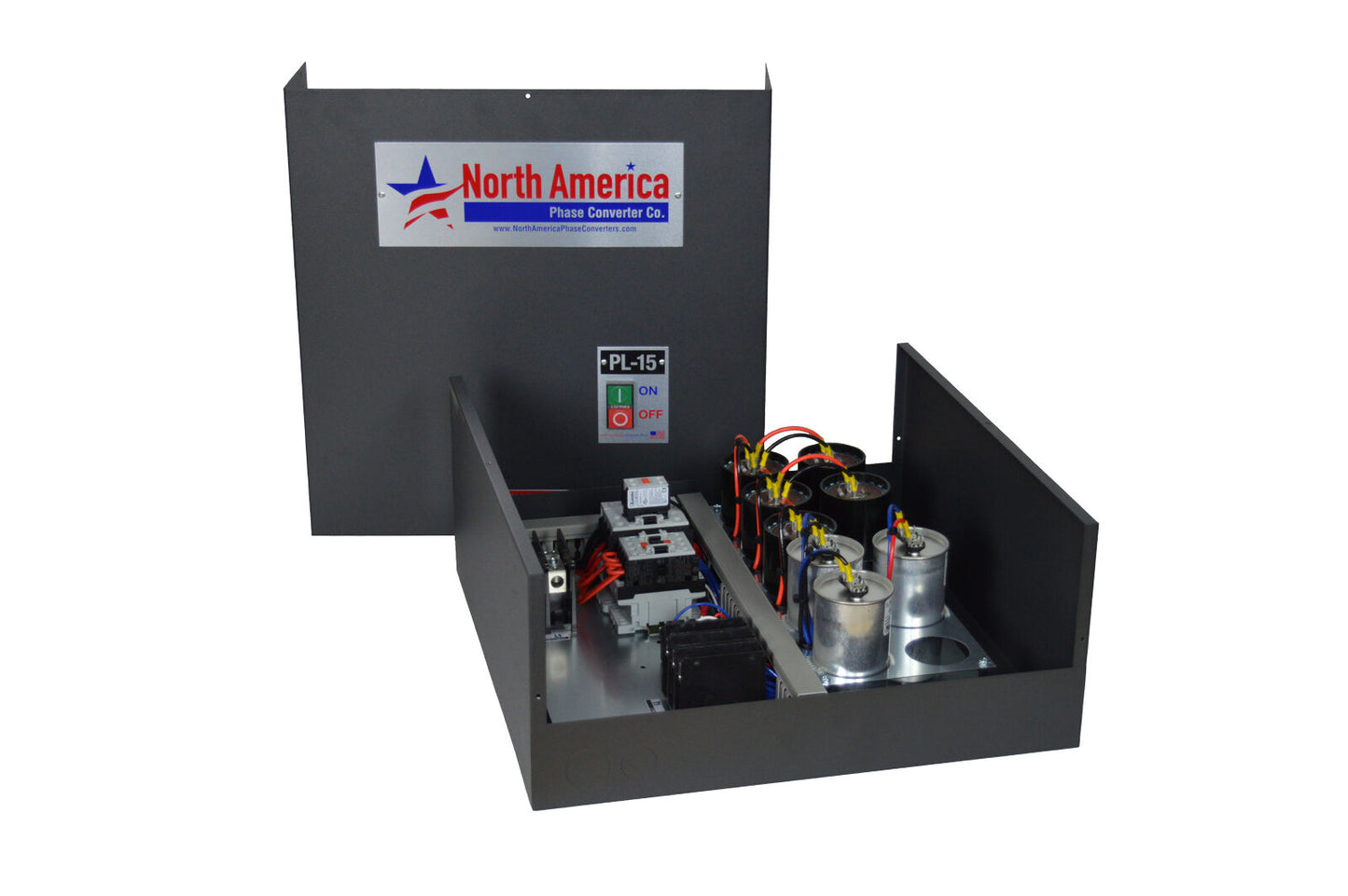 PL-15 Pro-Line 15HP Rotary Phase Converter - Built-In Starter, Made In USA