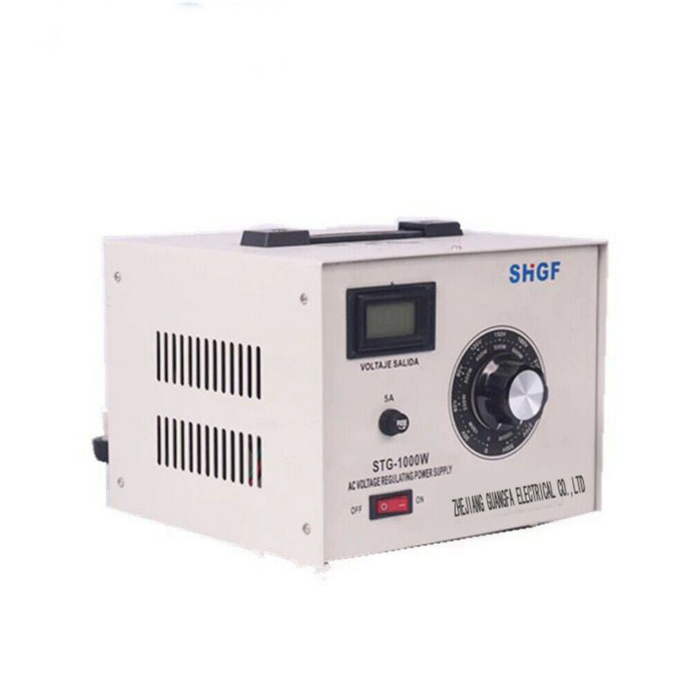 STG-1000W VOLTAGE CONVERTER TRANSFORMER Voltage REGULATOR STABILIZER 0-300V