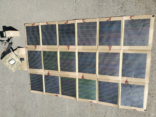 Bren-Tronics Solar Panel Charger BTC-70822-3 BB-2590 Battery Charger 55 Watts