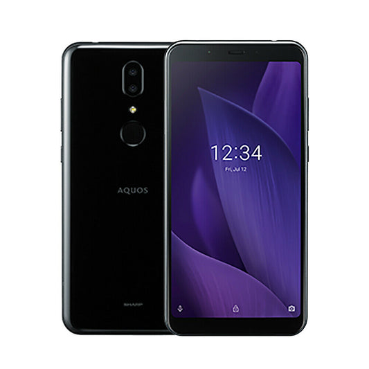 SHARP AQUOS V 4GB / 64GB 5.9" FHD+ IPS Factory Unlocked Dual SIM Black By USPS