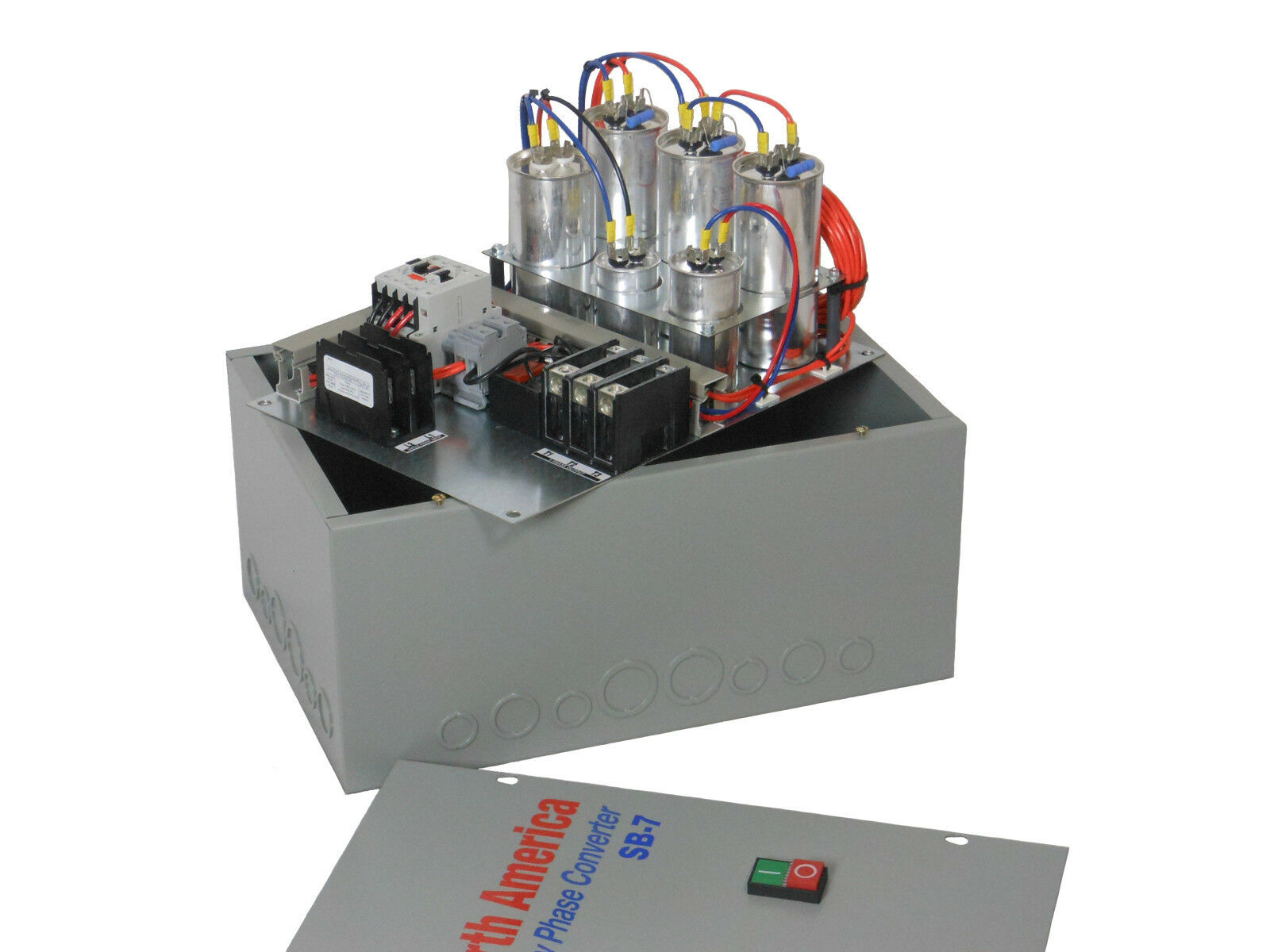 SB-7 Smart-Boost™ 7.5HP Digital Rotary Phase Converter, Custom Baldor Generator