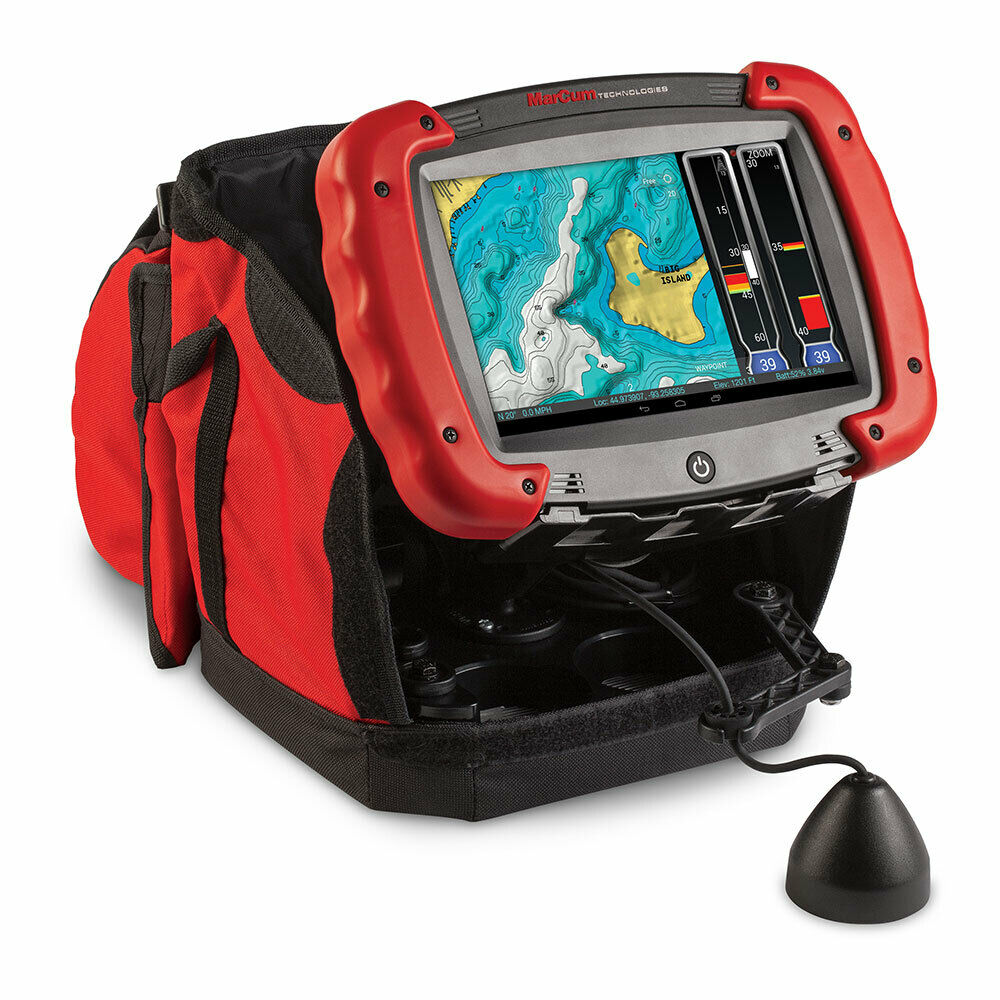 MarCum 9 Inch Ruggedized Fish Finder Ice Sonar GPS Combo Touchscreen Tablet
