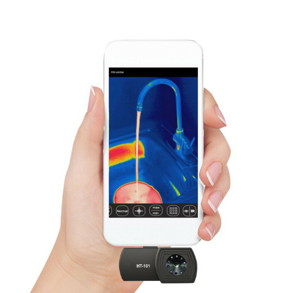 HT-101 USB Mobile Phone Thermal IR Imager 220x160 Imaging Camera F Android Phone