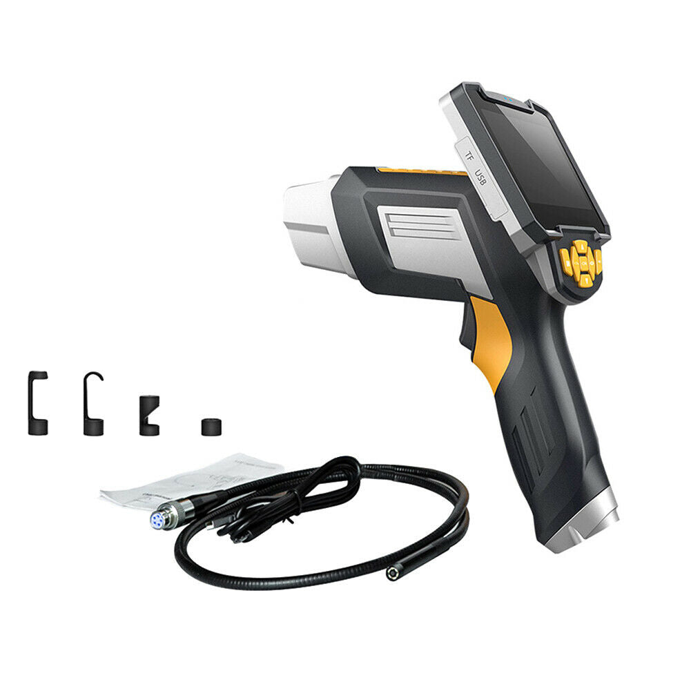 6LED 1080P HD Rechargeable Digital Inspection Endoscope Camera 4.3" LCD Display