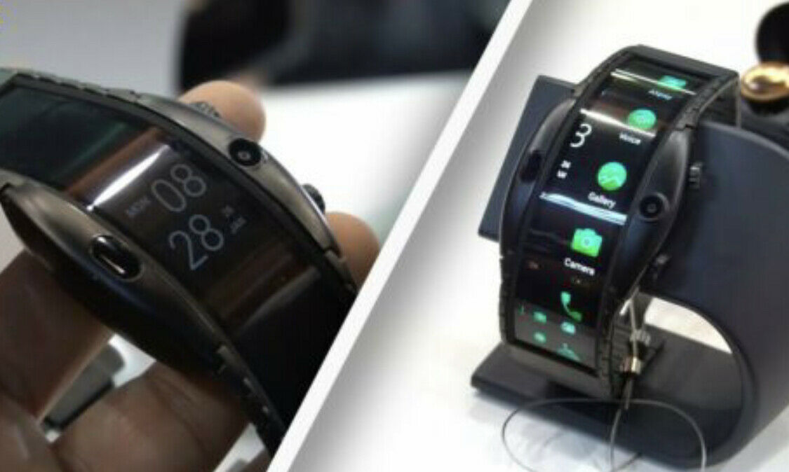 ZTE Nubia alpha Smart Watch Wifi version foldable flexible Oled display Global