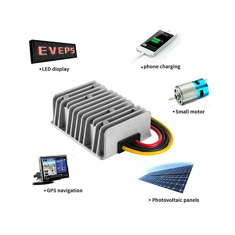 Waterproof DC12V to DC 24V 20A 480W Step Up Power Supply Converter Regulator Kit