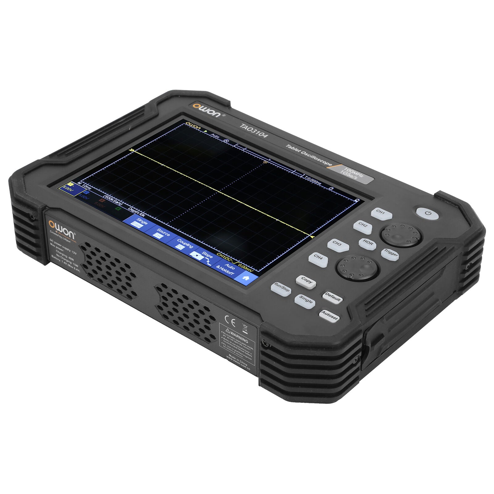 TAO3104 Oscilloscope 4CH LCD TouchScreen Digital Tablet Oscilloscopes Kits