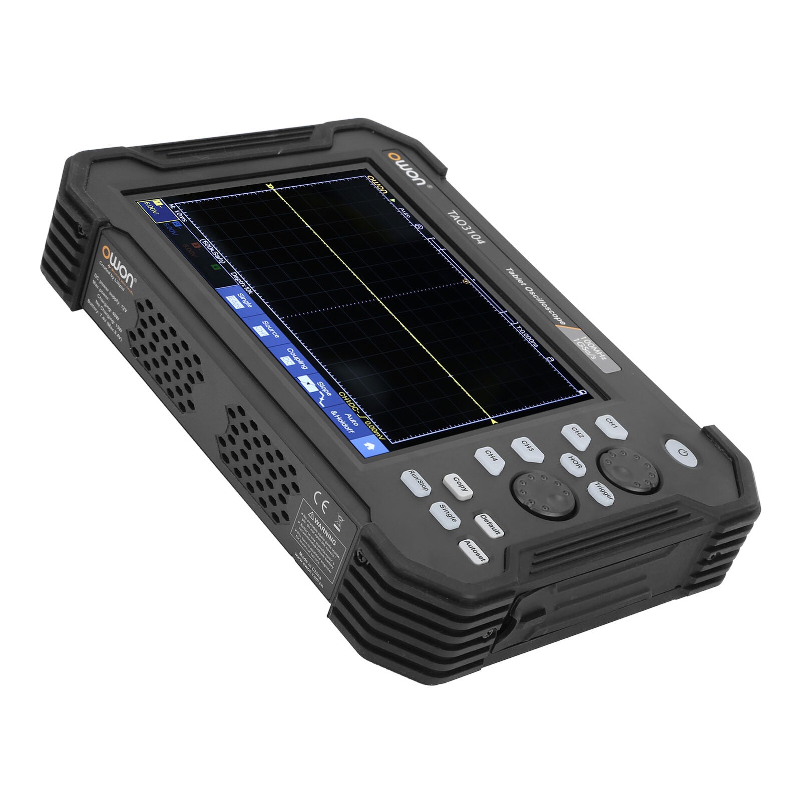 TAO3104 Oscilloscope 4CH LCD TouchScreen Digital Tablet Oscilloscopes Kits