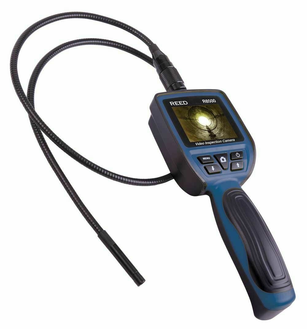 REED R8500 Video Borescope 9mm Inspection Camera, Recordable