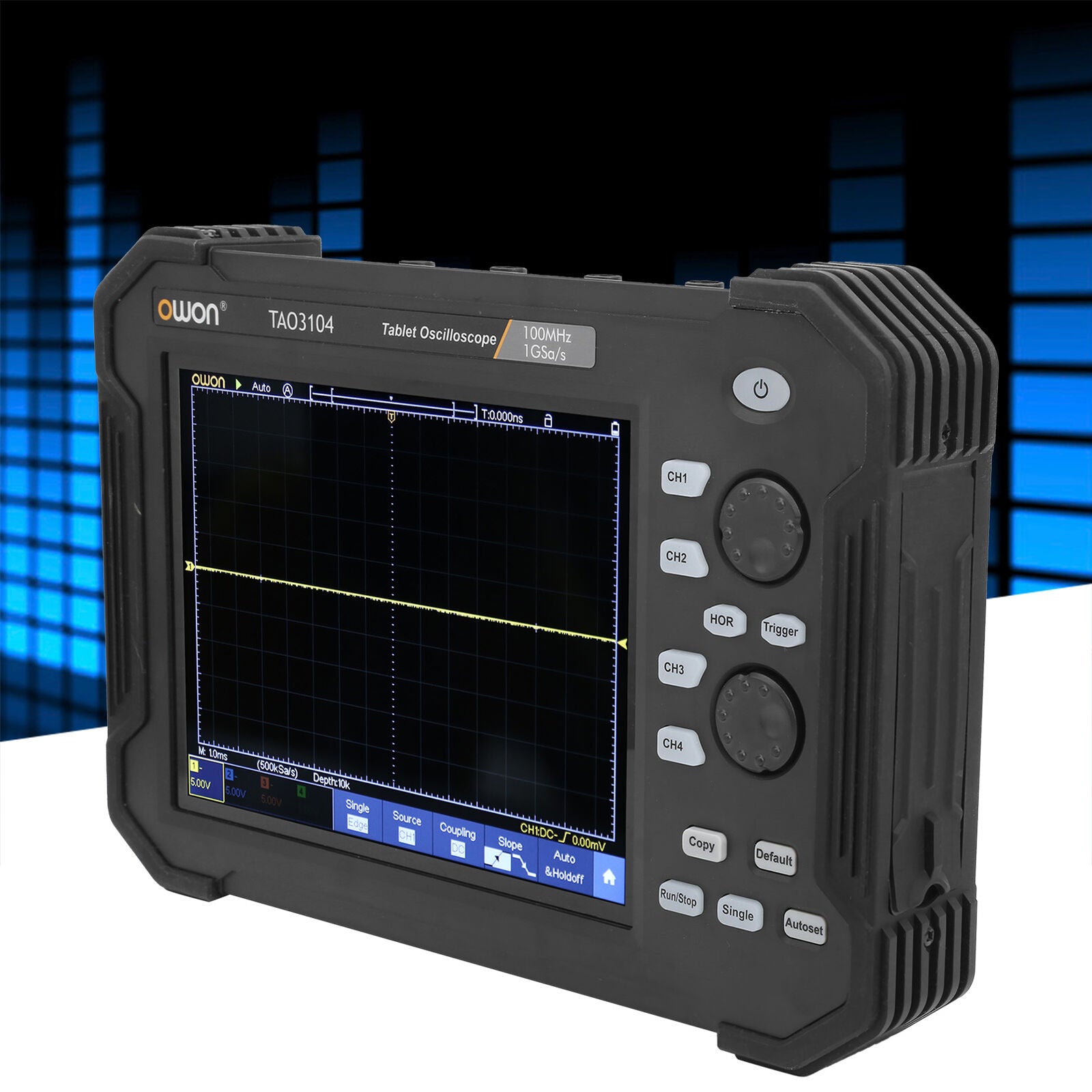TAO3104 Oscilloscope 4CH LCD TouchScreen Digital Tablet Oscilloscopes Kits