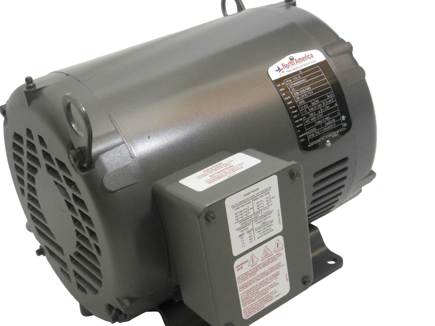 SB-10 Smart-Boost™ 10HP Digital Rotary Phase Converter, Custom Baldor Generator