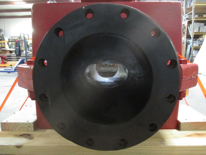 NEW Red Valve 5200 Series Control Pinch Valve 10" 10x6 D1 Pneumatic Positioner