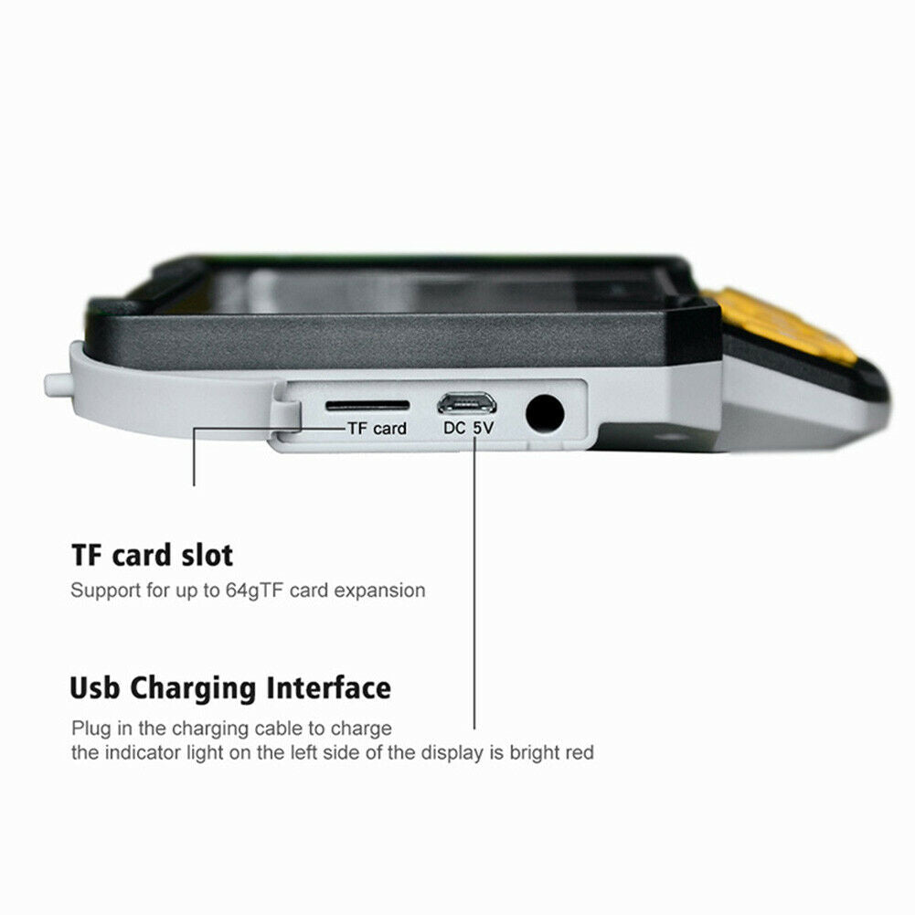 6LED 1080P HD Rechargeable Digital Inspection Endoscope Camera 4.3" LCD Display