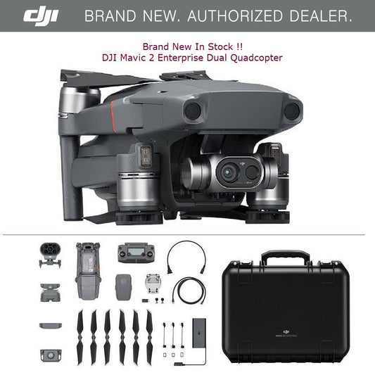 DJI Mavic 2 Enterprise Dual Quadcopter - CP.EN.00000107.01 Search & Rescue Drone