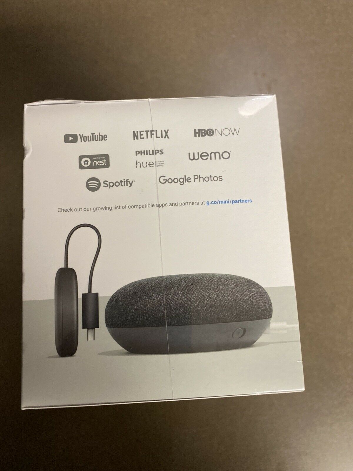 Google Smart Tv Kit - Google Home Mini + Google Chromecast Bundle **SEALED**