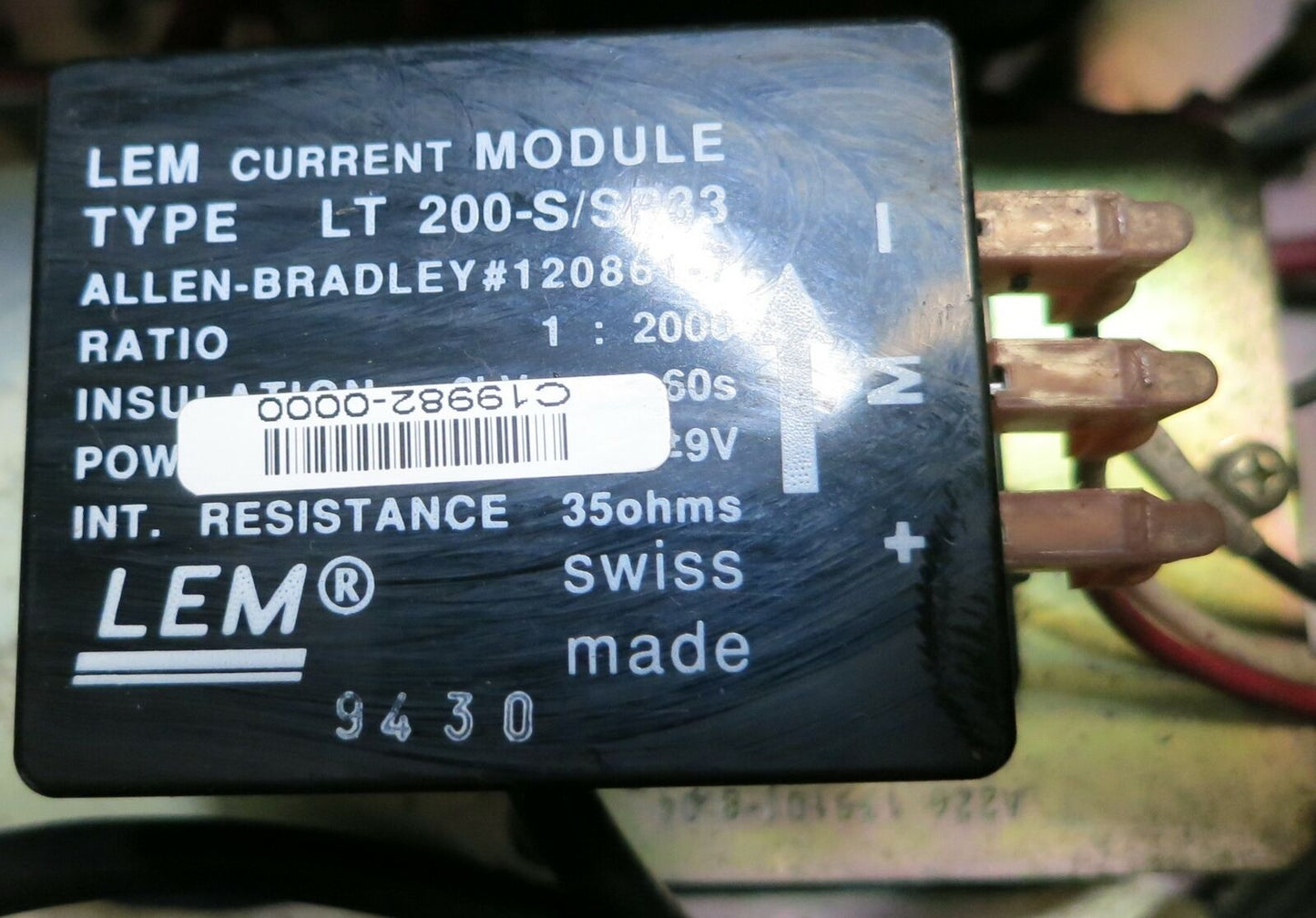 New Allen Bradley 1336-B050-E0G-L3-S1 Constant Torque 3PH AC Drive 76 Amp 50kVA