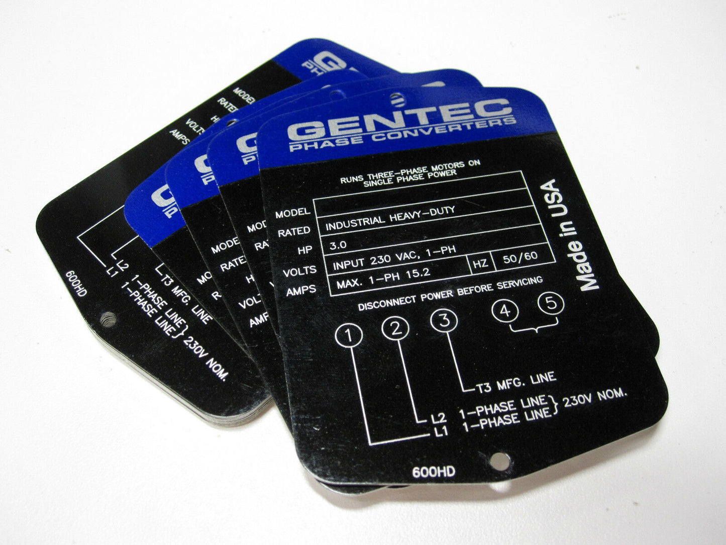 Rotary Phase Converter AD20F - Floor Unit 20 HP Digital Controls Heavy Duty CNC CONVERTIDOR DE FASE ROTATORIO