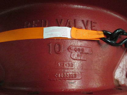 NEW Red Valve 5200 Series Control Pinch Valve 10" 10x6 D1 Pneumatic Positioner