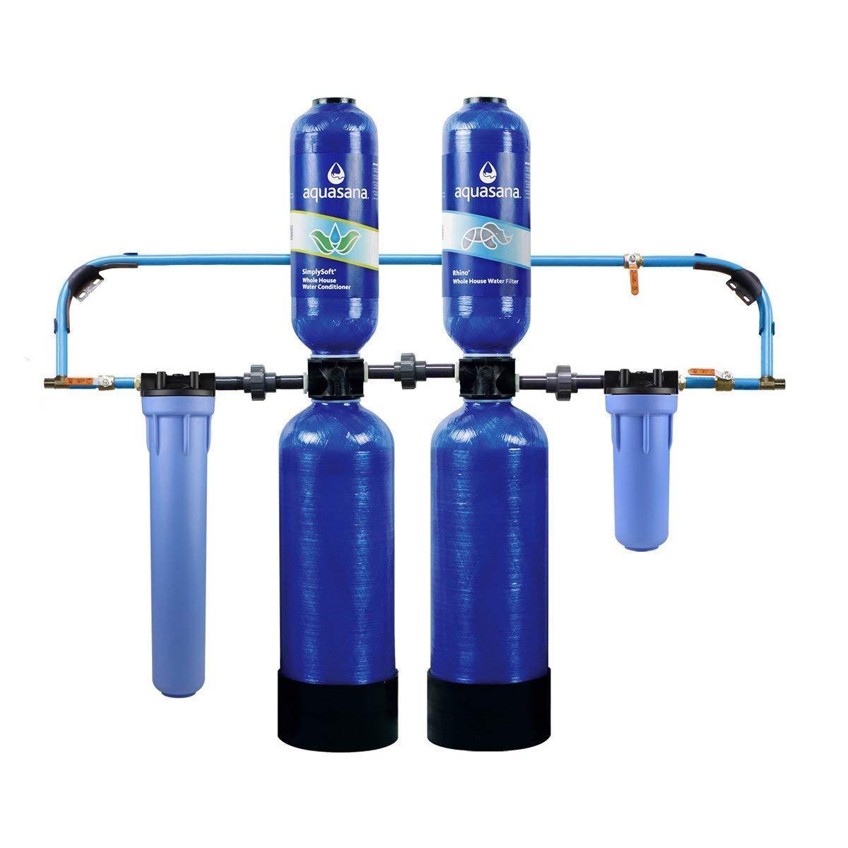 Whole House Water Filter Salt-Free Softener Aquasana 10-Year 1