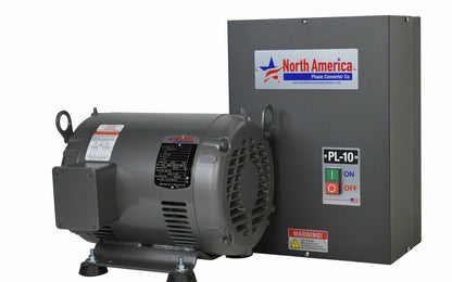 PL-10 Pro-Line 10HP Rotary Phase Converter - Built-In Starter, Made In USA