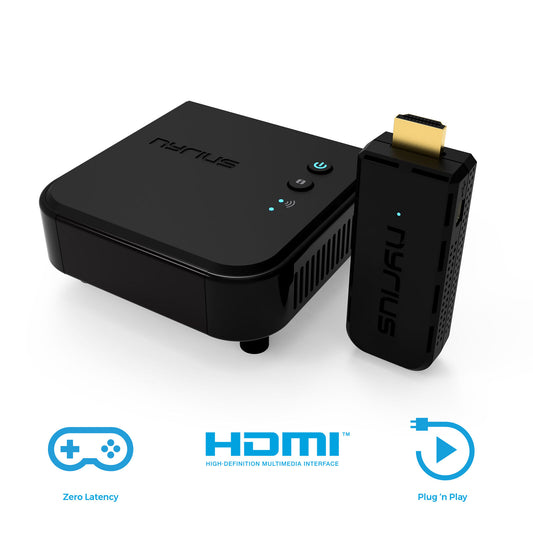 Nyrius Pro+ Wireless HDMI Video Transmitter to Stream 1080p Video up to 165ft
