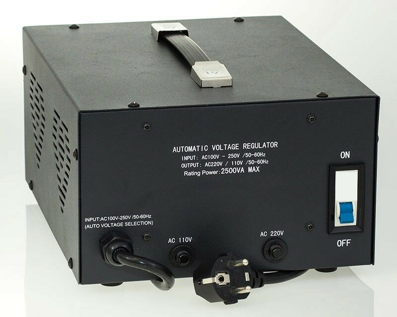 Diamond Series DSR-2500 w/ Regulator Watt Step Up/Down Voltage Converter