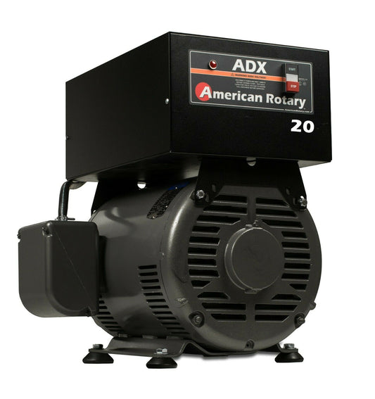 American Rotary Phase Converter ADX20F 20HP Floor Digital Extreme Duty CONVERTIDOR DE 1 A 3 FASES (TRIFASICO)