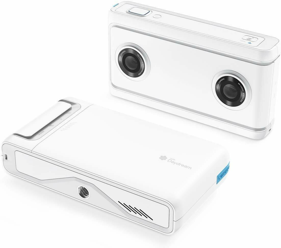 Brand new Lenovo ZA3A0022US Mirage Camera with Daydream - Moonlight White