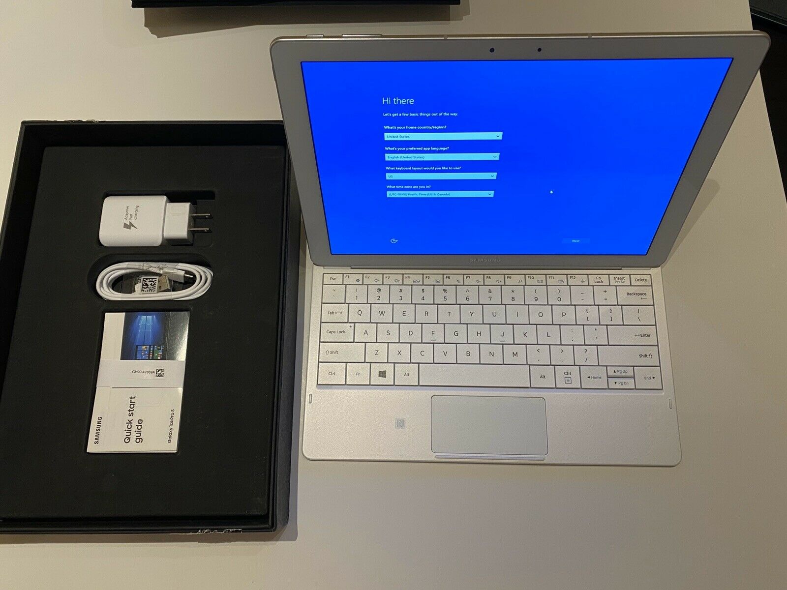Samsung Galaxy TabPro S 12" 128GB (Wi-Fi) White open box