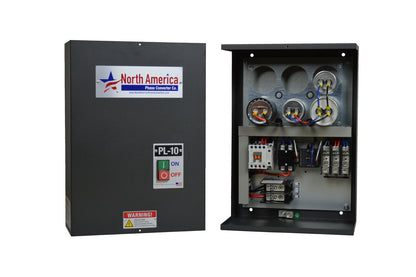 PL-10 Pro-Line 10HP Rotary Phase Converter - Built-In Starter, Made In USA