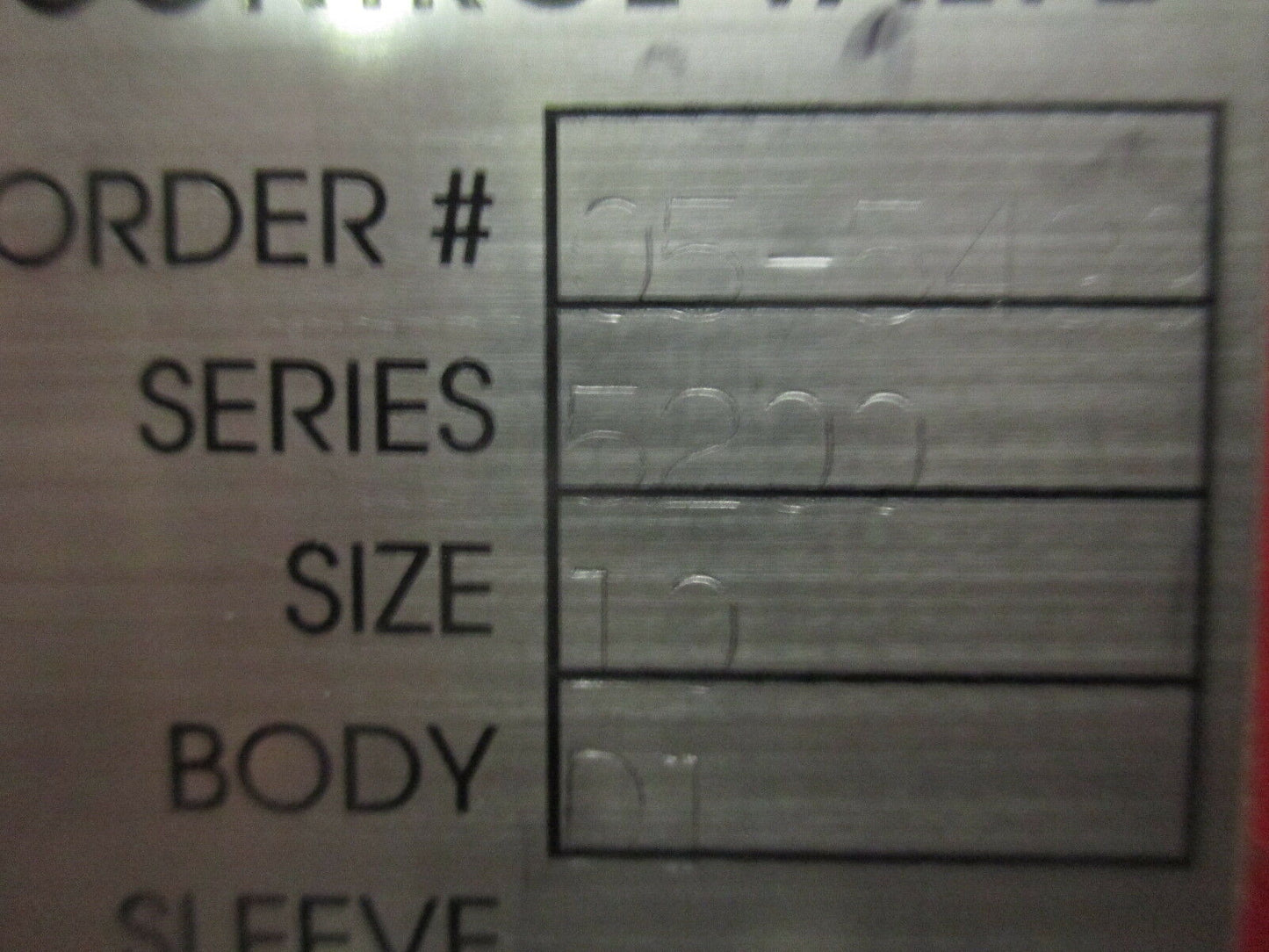 NEW Red Valve 5200 Series Control Pinch Valve 10" 10x6 D1 Pneumatic Positioner
