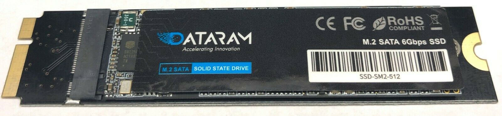 New DATARAM 512GB SATA III M.2 SSD for 2012 Apple MacBook Air