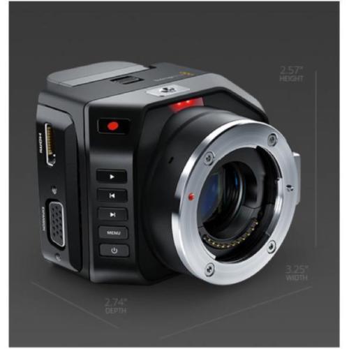 Blackmagic Design Micro Cinema Camera (Body Only) #CINECAMMICHDMFT
