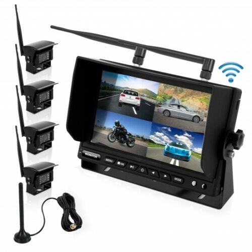 Pyle Waterproof Nightvision Wireless Rear View Camera w/ Distance Scale Lines