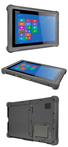 Getac F110 Tablet resistente al agua para exteriores, IP65 resistente al agua, 11.6 ", BASIC MIL-STD 810G