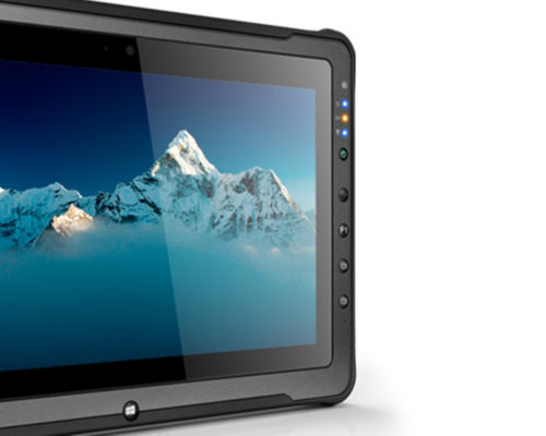 Getac F110 Tablet resistente al agua para exteriores, IP65 resistente al agua, 11.6 ", BASIC MIL-STD 810G